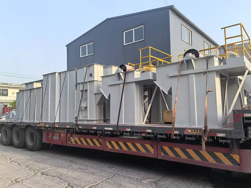 客戶訂制的斗式提升機發貨進行中