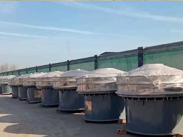 客戶訂制的20臺三次元振動篩發貨