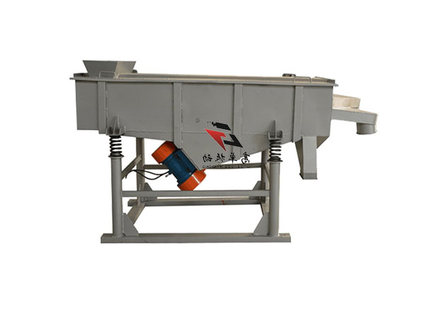 有彈跳球的直線篩的特點