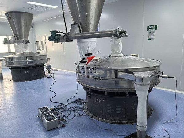 普通振動篩改超聲波振動篩用戶現(xiàn)場