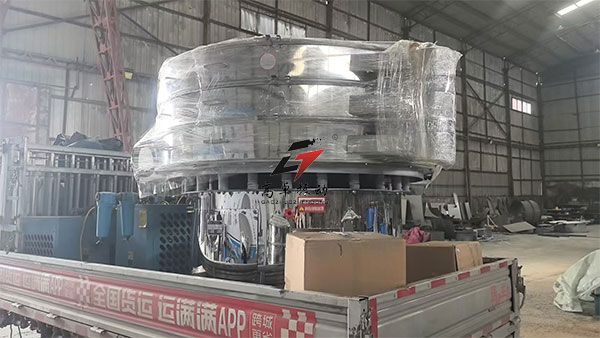 江蘇張老板定制的雙層全不銹鋼旋振篩今日發(fā)貨