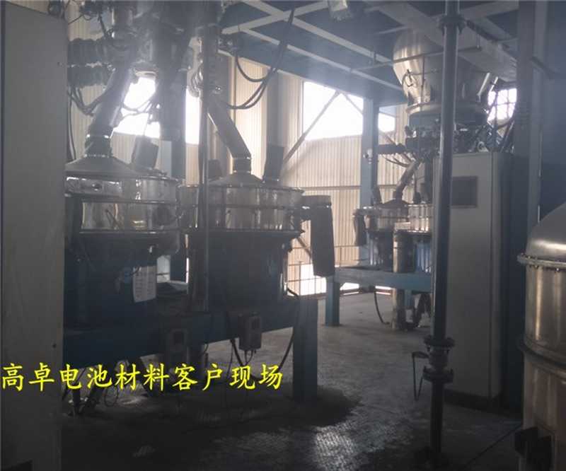 篩分電池材料使用什么型號振動篩了？