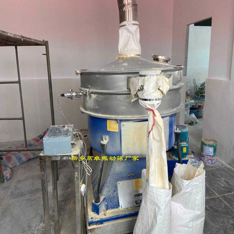 圓形搖擺振動篩出現堵網怎么辦？