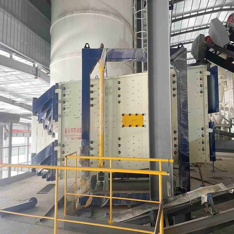 方形搖擺振動篩客戶使用現場圖