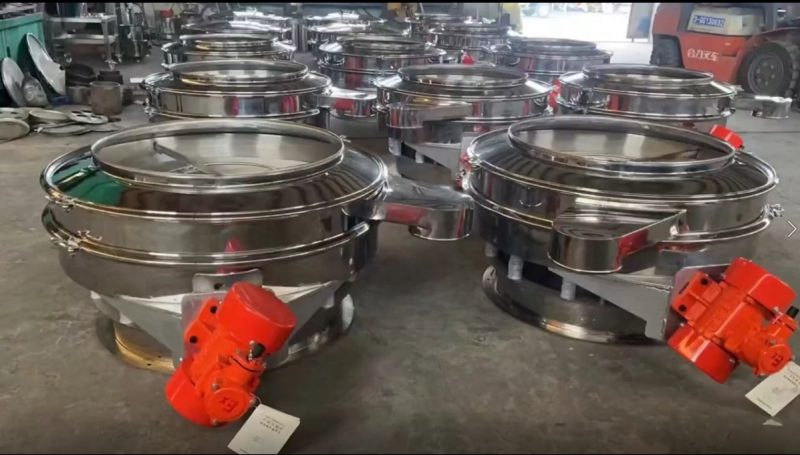 直排篩 除鐵器整套設備發貨