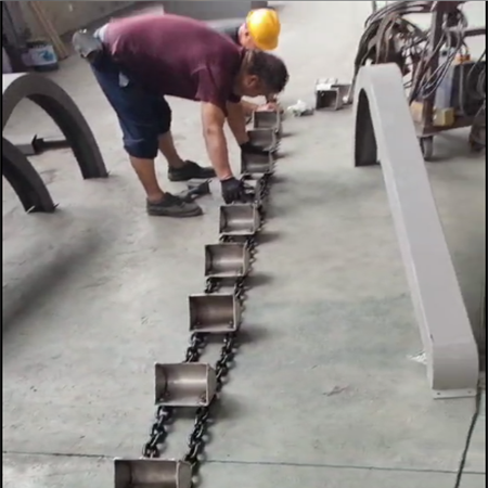 環鏈斗式提升機大產量，助力工業生產